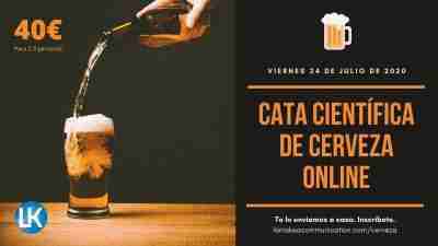 Cata científica de cerveza online – 24 de julio de 2020