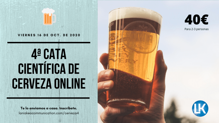 Cata científica de cervezas 16 octubre 2020