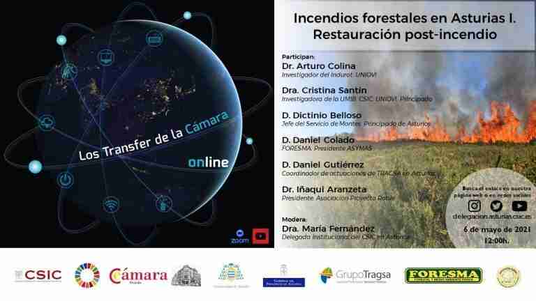 Incendios forestales en Asturias I. Restauración post-incendio.