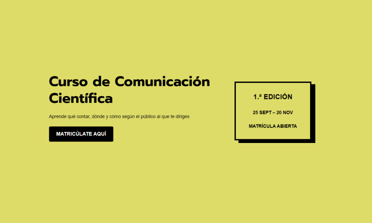 Curso de Comunicación Científica